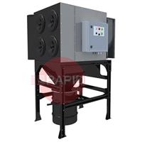 0000100835 Plymovent MDB-4F MultiDust Bank (plug & play) Central Filter System with Integrated Fan, 400 - 480v 3ph