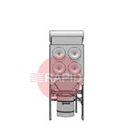 0000100844 Plymovent MDB-4 MultiDust Bank Central Filter System Package