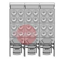 0000100857 Plymovent MDB-24/H MultiDust Bank Central Filter System Package