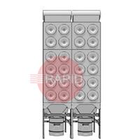 0000100858 Plymovent MDB-24/V MultiDust Bank Central Filter System Package