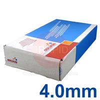 005321440 Oerlikon Supercito 7018S Low Hydrogen Electrodes 4.0mm Diameter x 450mm Long. 17.1Kg Carton (3 x 85 Rods).  E7018-1 H4
