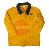 0700500506 ESAB Full Leather Welding Jacket - Size 4X-Large