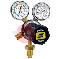 0785-2161 ESAB GCE FE300 Argon/CO2 Regulator Bottom Entry, 0 - 40 l/min, G5/8