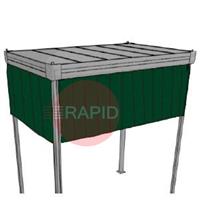 0804050050 Plymovent Welding Strip Dark Green; non transparent (25m Roll) EN1598