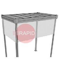 0804050070 Plymovent Welding Strip Clear; transparent (25m Roll)