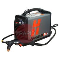 088082 Hypertherm Powermax 30 XP Plasma Cutter with 4.5m Torch, Dual Voltage 110v & 240v CE