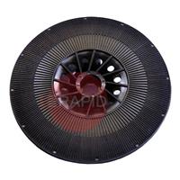 099202 SAITPAD-DZ Hard Ribbed Backing Pad 125mm (5