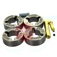 209533 Miller Drive Roll Set - V-Groove 1.0 - 1.2mm