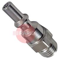 30100185 GasiQ Oxygen Male Quick Connector. G1/4