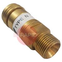30100270 GasiQ Acetylene/Propane Female Quick Connector. G3/8