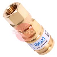 30100400 GasiQ Oxygen Female Quick Connector. G1/4