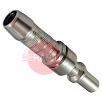30100790 GasiQ Acetylene Male Quick Connector. 10mm