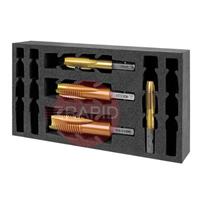 308010-SET2 HMT VersaDrive ImpactaTap InsertFoam 4 Piece Set (M12, M16, M20, M24)