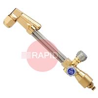 33506100 GasiQ S80 Injector 90° Cutting Attachment, with Control Valve