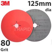 3M-27650 3M Cubitron II 987C Fibre Disc, 125mm (5