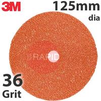 3M-89731 3M 787C Slotted Fibre Disc, 125mm (5