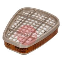 3M6051 3M A1 Gas and Vapour Filters (Box of 8)