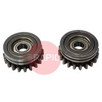 4016533 PATON K-Groove Feed Roller Set of 2 - Flux Cored Wire: 3.2mm (4 Roll MAXwire)