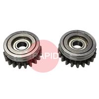 4017229 PATON U-Groove Feed Roller Set of 2 - Aluminium Wire: 1.4mm (4 Roll MAXwire)