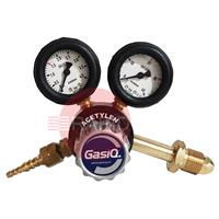 42212000 GasiQ Maxex Acetylene Side Entry Regulator. 1.5 Bar. G5/8