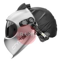 4441.910 Optrel Crystal 2.0 Auto Darkening PAPR Welding Helmet, with Hard Hat