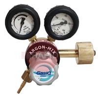47154000 GasiQ Maxex 300 Bar Argon/Mix Side Entry Regulator. 34Lpm. NEVOC Cylinder Connection. G3/8