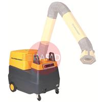 7045-MFS-C Plymovent MFS-C Mobile Welding Fume Extractor with Self-Cleaning Filter & Internal Compressor (Requires Extraction Arm)