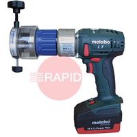 790037011 Orbitalum RPG 1.5 Cordless (18 V) Tube Squaring Machine, 230 V, 50/60 Hz EU