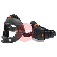 9873841 Kemppi Zeta Fresh Air G201X Grinding Helmet & PFU 210e PAPR System