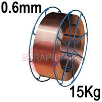 A1806 0.6mm, A18 MIG Wire, 15Kg Reel