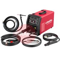 B18264-1MP Lincoln BesterMIG 200-S Multi Process Synergic MIG, TIG, MMA Inverter Welder Package - 230v, 1ph