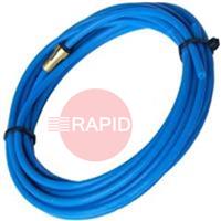 BL-TL-Blue-0.6-0.9 Binzel Blue Teflon Liner for Soft Wire, 0.6mm - 0.9mm (3m - 8m)