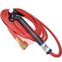 CK-FL1312SF CK FlexLoc FL130 2 Series 130 Amp TIG Torch with 4m Superflex Mono Cable, 3/8