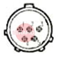 CON05CPP 5 Pin Panel Plug