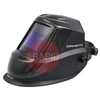 FANUCI-LSBWHC FANUCI DefenderVV Auto Darkening Welding PAPR Helmet with Carbon Fibre Finish