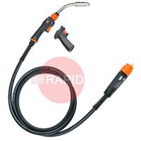 GXE403GMN Kemppi Flexlite GXe K3 403GMN Air Cooled 400A MIG Torch, w/ Multi-Neck System & Euro Connection
