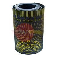 J1870 Curv-O-Mark 179GG Pipe Wrap-A-Round - 550°F, XX-Large, 6