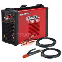 K14170-1P Lincoln Invertec 165SX DC Stick & Lift TIG Inverter Arc Welder Ready To Weld Package - 230v, 1ph