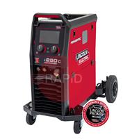 K14285-2 Lincoln Powertec i250C Advanced MIG Inverter Welder Package - 400v, 3ph