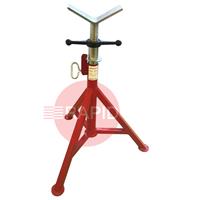 KPJH-100A Key Plant Tri-Jack Fixed Base Pipe Stand, incl. V-Head