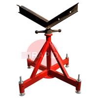 KPJH-300 Key Plant XXL Jack Pipe Stand, incl. Level Pads & V-Head