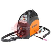 P0611TX Kemppi MinarcTig 250 MLP with 4m TX165GF4 Torch, Earth Cable & Gas Hose