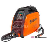 P0653TX Kemppi MinarcTig EVO 200 with 8m TX135GF8 Torch, Earth Cable & Gas Hose