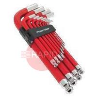 PAR-AK7187 Jumbo Ball-End Hex Key Set 13pc Anti-Slip