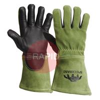 SPM02008 Spiderhand Mig Supreme Goat Palm Cow Back Mig Welding Gloves - Size 8