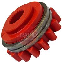 W000675 Kemppi Standard Red Lower Feed Roll 1mm