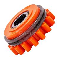 W001060 Kemppi Compressing Roll. 1.2mm knurled  Orange