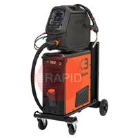 X3P450WP Kemppi X3 FastMig 450 Pulse Water Cooled MIG Package, with GXe 405W 5.0m Torch - 400v, 3ph