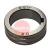 4000176  PATON V-Groove Feed Roller – Solid Wire: 0.8 - 1.0mm (2 Roll Drive)