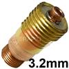 CK-4GL418  CK 4 Series 3.2mm Stubby Series Collet Body - Gas Lens